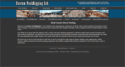 Desktop Screenshot of custompackrigging.com